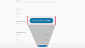 Click to enlarge The Add opportunity form is filled out. The Submit for review button is highlighted
